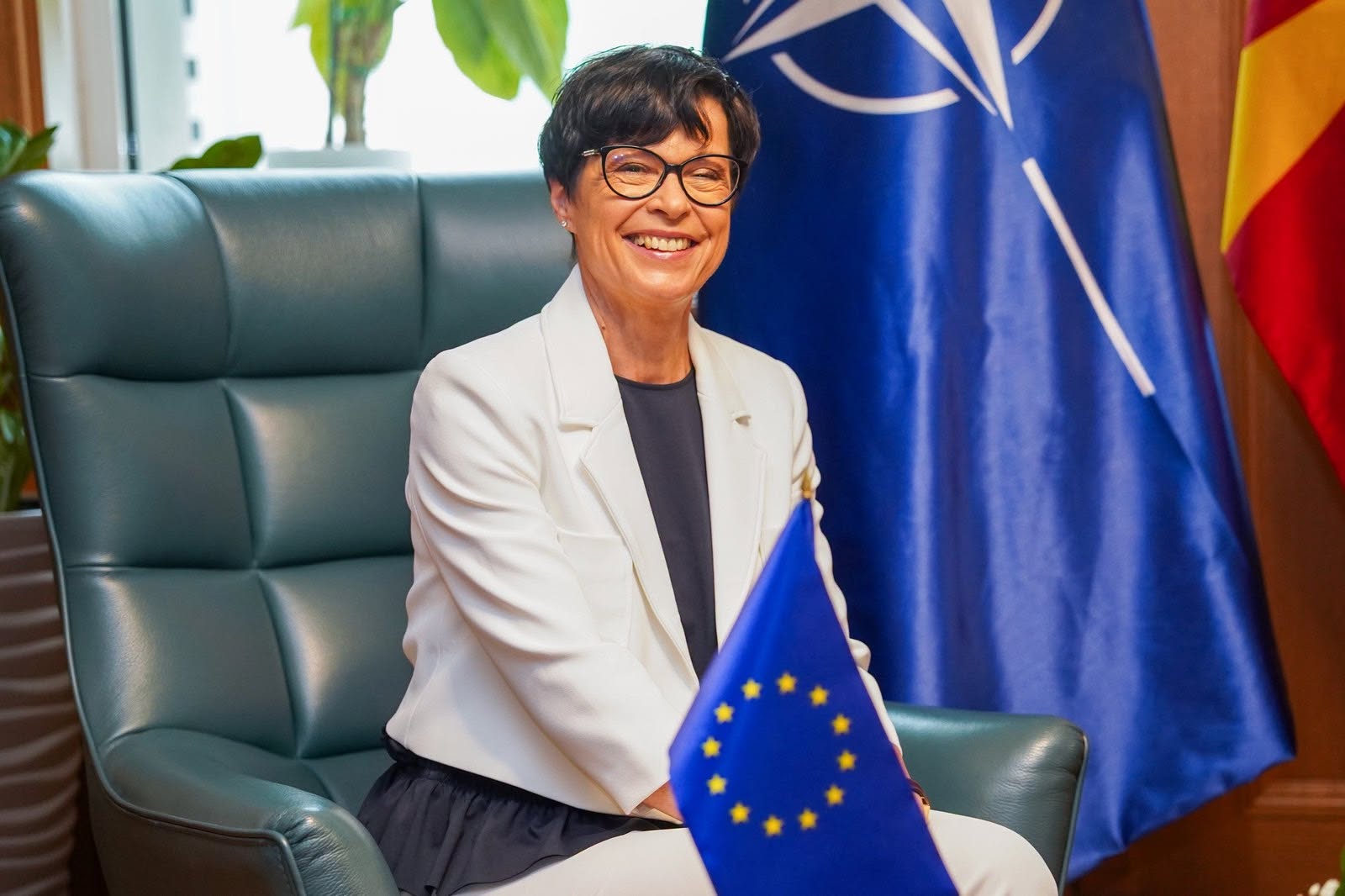 Marta Kos: Maqedonia e Veriut ndër vendet me performancën më të lartë dhe në rrugë për fonde shtesë nga Plani për Rritje