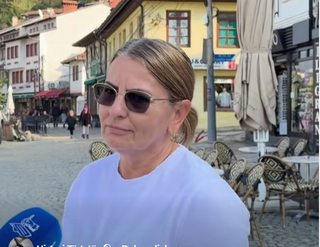 “I kam 5 vajza e 1 djal. Kur m’ka ndrru jete Burri, Djali me ka thirr me jetu me te por nuk kam dasht me e pengu. Nusen e kam Zvicrrane dhe ka qef me jetu me mu por …”